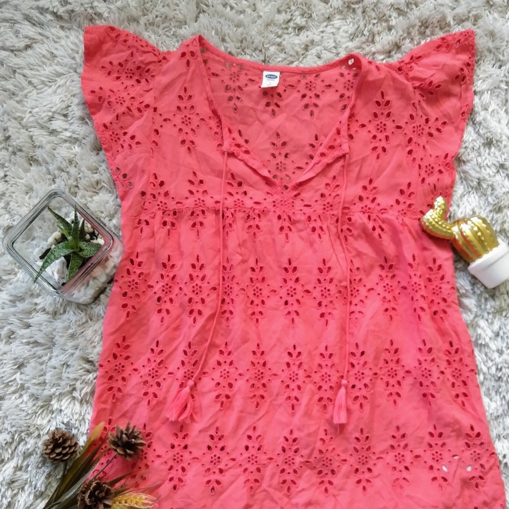 Old Navy Coral Blouse For Women